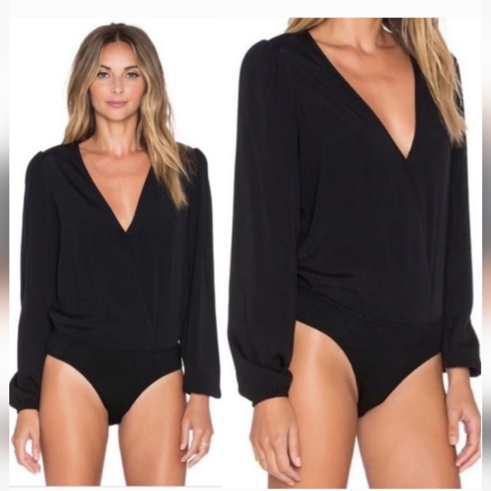 Lovers + Friends Black Bodysuit Preloved